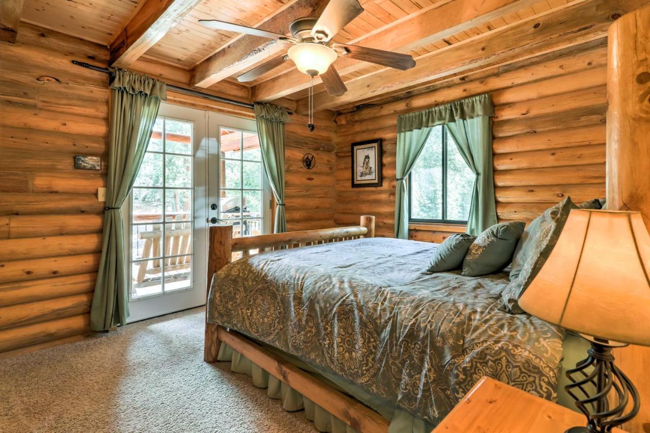 Cozy Utah Cabin With Deck And Fire Pit! Duck Creek Village Bagian luar foto