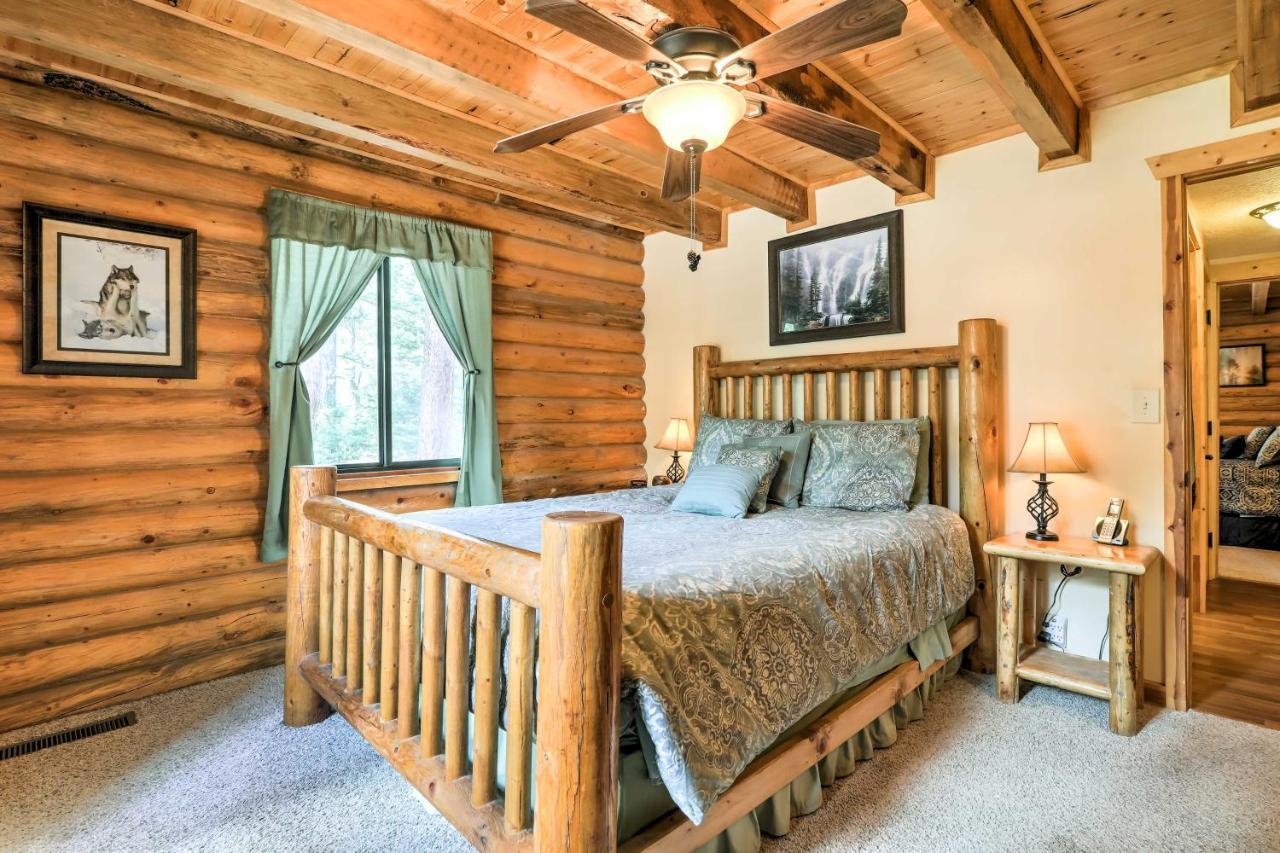 Cozy Utah Cabin With Deck And Fire Pit! Duck Creek Village Bagian luar foto
